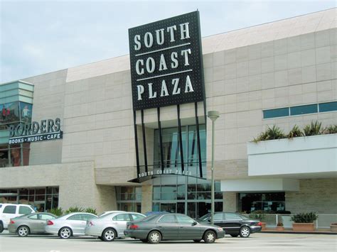 south coast plaza mall california.